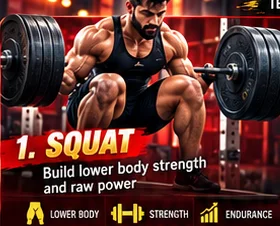 Deep Barbell Squat